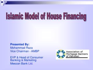 Islamic Model of House Financing