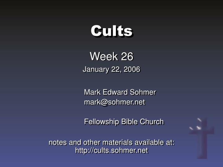 cults