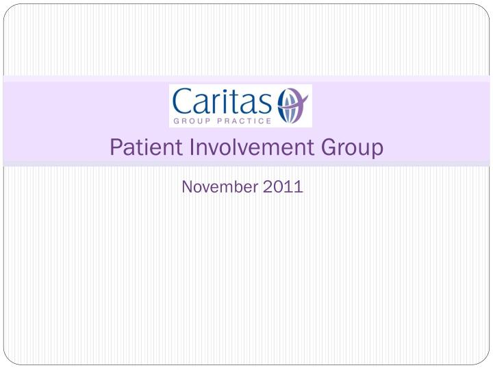 patient involvement group