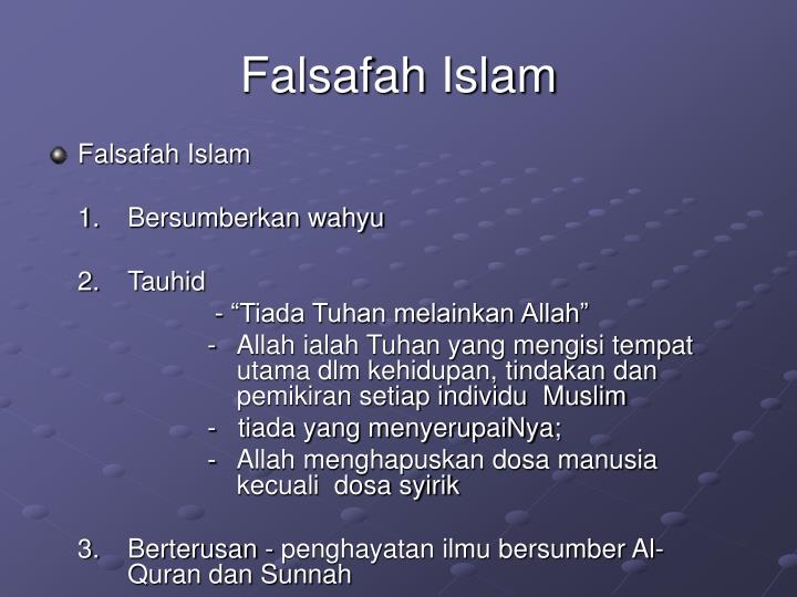 falsafah islam