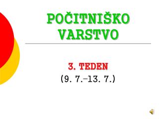po itni ko varstvo
