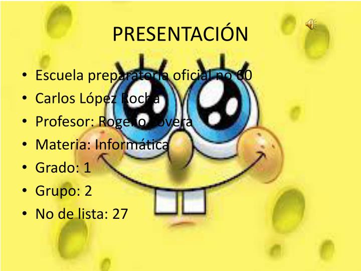 presentaci n