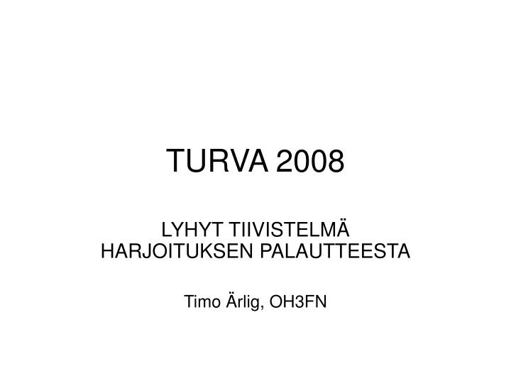 turva 2008