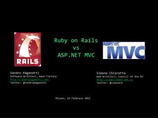 Ruby on Rails vs ASP.NET MVC