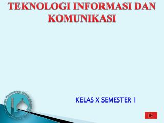 kelas x semester 1