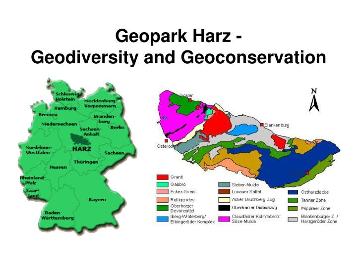 geopark harz geodiversity and geoconservation