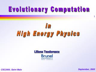 in High Energy Physics