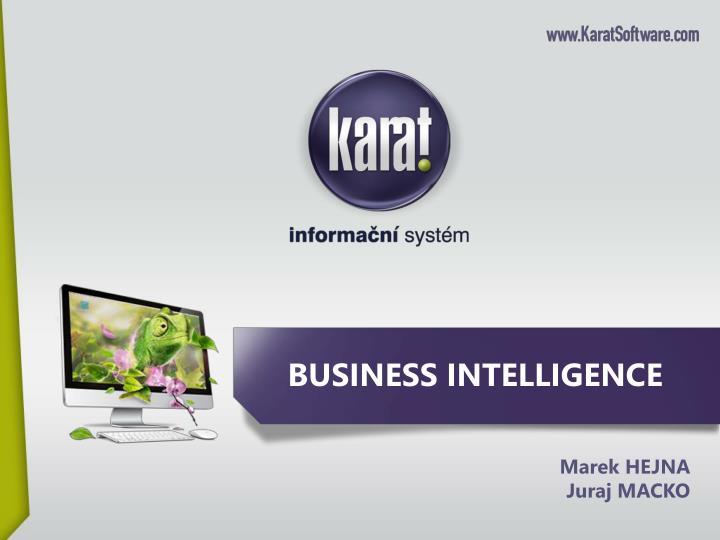 business intelligence