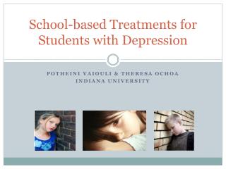 School-based Treatments for Students with Depression