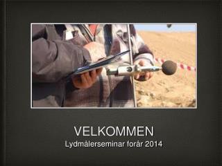 velkommen