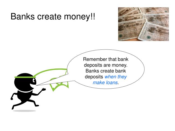 banks create money