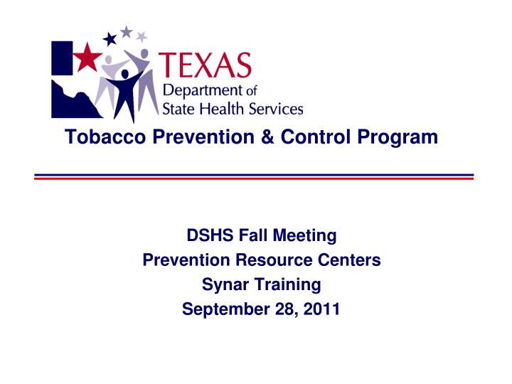 tobacco prevention control program