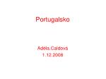 Portugalsko - slide 1