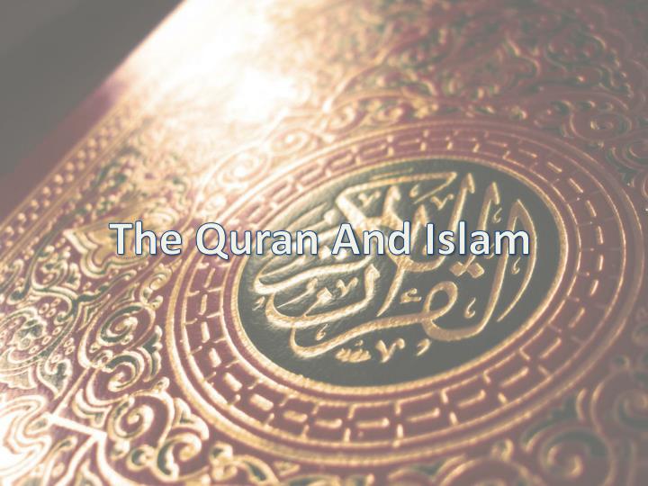 the quran and islam