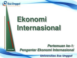 ekonomi internasional