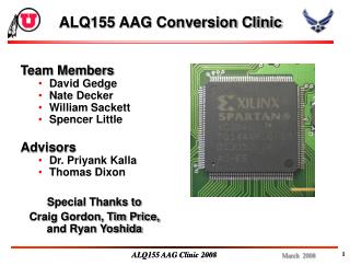 ALQ155 AAG Conversion Clinic