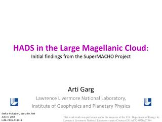HADS in the Large Magellanic Cloud : Initial findings from the SuperMACHO Project