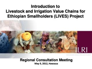Regional Consultation Meeting May 9, 2012, Hawassa
