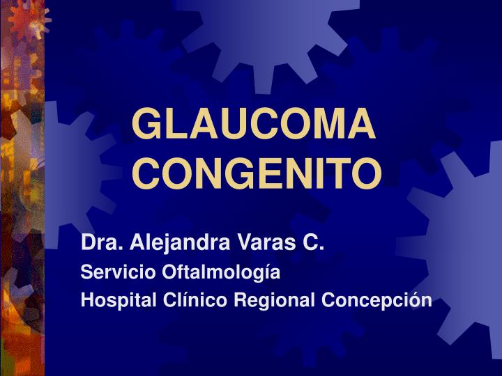 glaucoma congenito