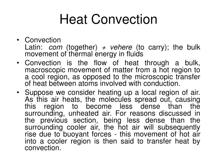 heat convection