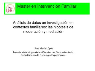 master en intervenci n familiar