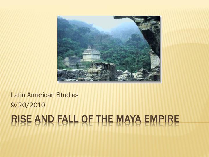 latin american studies 9 20 2010