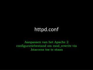 h ttpd conf