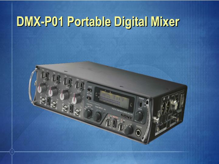 dmx p01 portable digital mixer