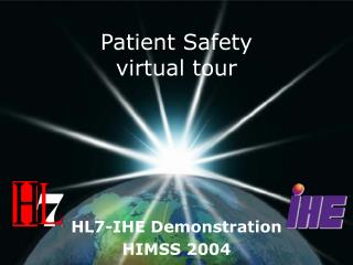 Patient Safety virtual tour