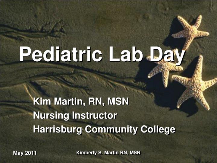pediatric lab day
