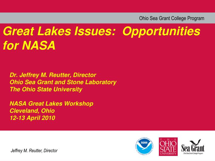 great lakes issues opportunities for nasa
