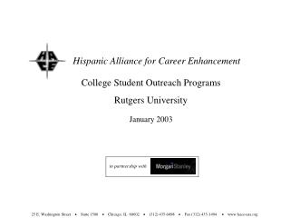 Hispanic Alliance for Career Enhancement