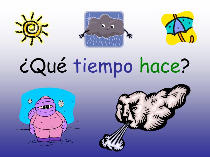 qu tiempo hace