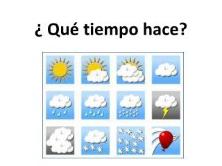 qu tiempo hace