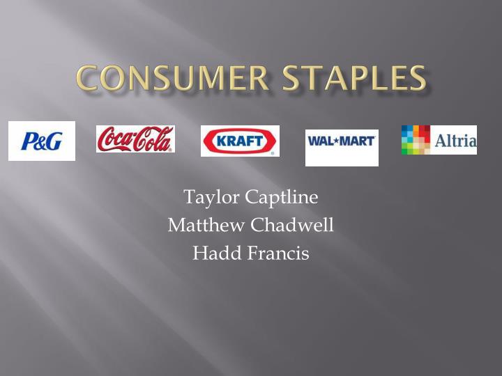 consumer staples