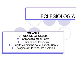 eclesiolog a