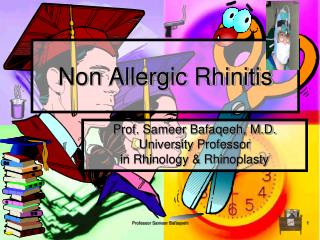 Non Allergic Rhinitis