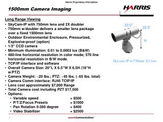 1500mm Camera Imaging