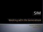 Working with the Generations Hazel H. Reinhardt April 15, 2010 - slide 1