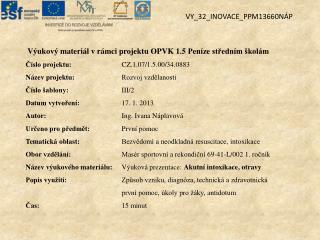 vy 32 inovace ppm13660n p