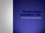 Phi beta sigma fraternity, inc. - slide 1