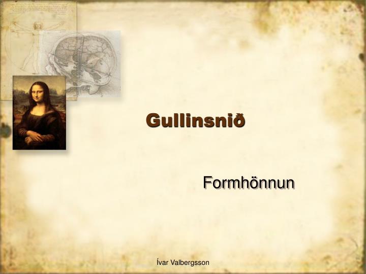 gullinsni