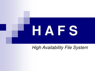 h a f s