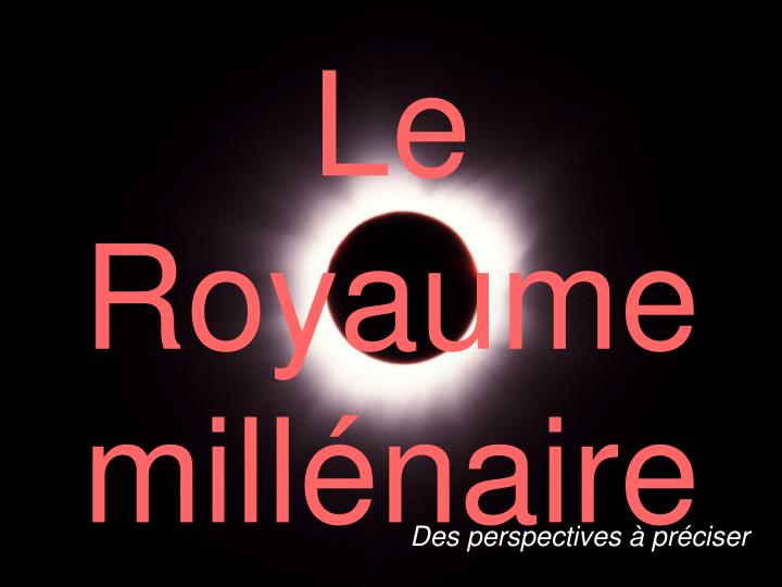 le royaume mill naire