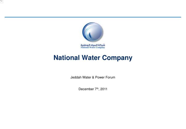 national water company