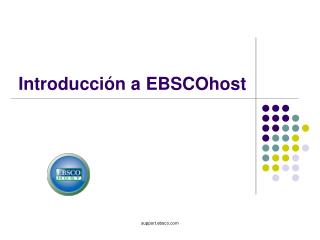 introducci n a ebscohost