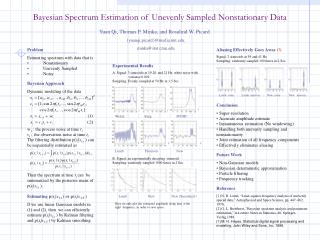 Bayesian Spectrum Estimation of Unevenly Sampled Nonstationary Data