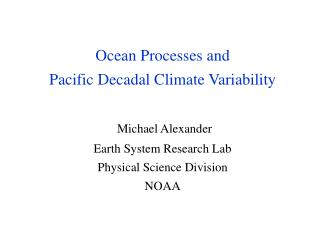 Why should we look to the ocean for low-frequency (&gt; 1 season) variability?