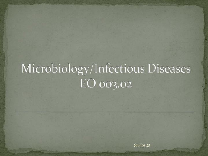 microbiology infectious diseases eo 003 02