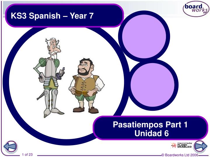 ks3 spanish year 7